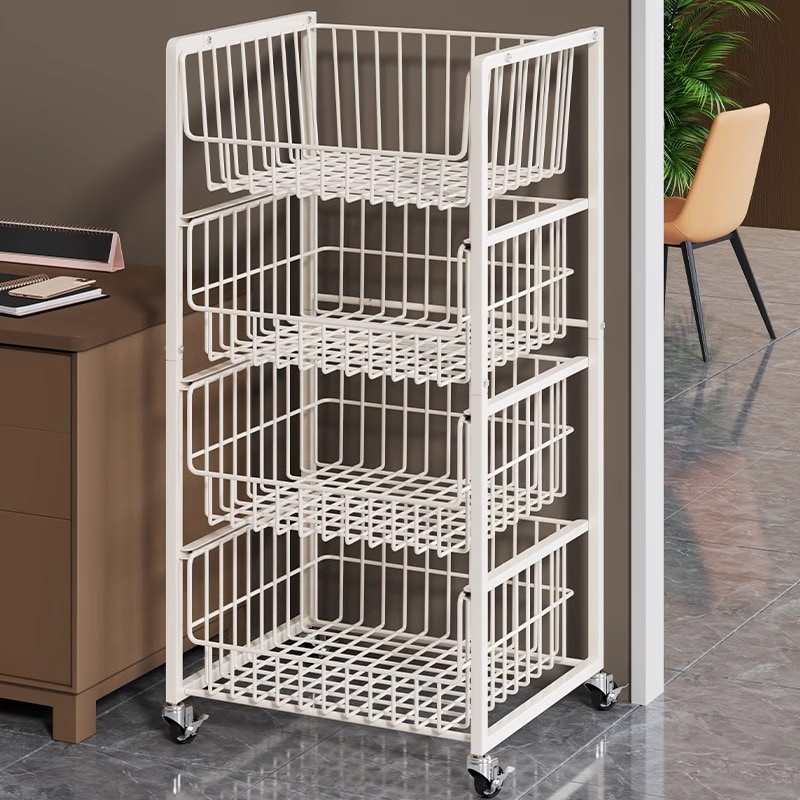 本棚の床棚移動可能な引っ張りホイールテーブルストレージブックケースマルチファンクケースブックファイル