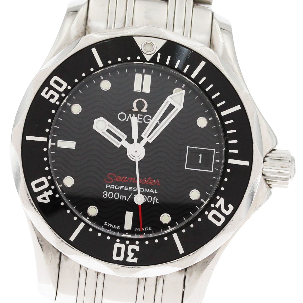 オメガ OMEGA 212.30.28.61.01.001 シーマスター300 デイト クォーツ レディース _869172【中古】
