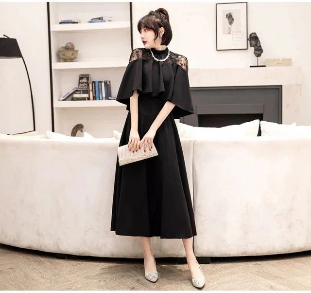 [急速出荷]披 二次会 上品 結婚式 パーティドレス ドレス おしゃれ 忘 花嫁 Aライン 謝恩会 夏新作 ワンピース レース パーティードレス1145124364