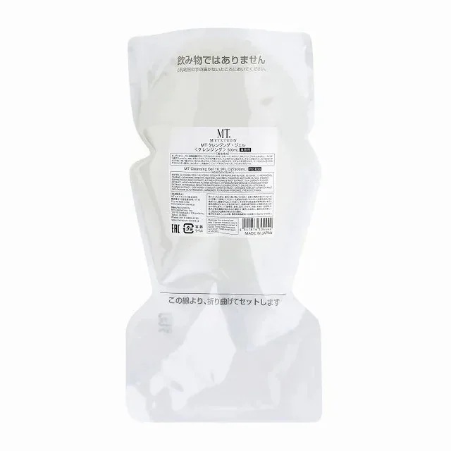 [国内正規品]MT クレンジング ジェル 500ml (レフィル（袋）) クレンジングジェル　メイク落とし　エステサロン専売