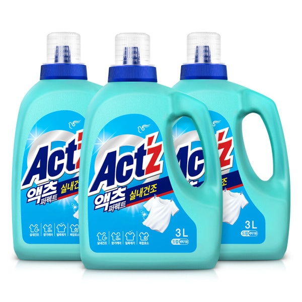 洗濯洗剤 パーフェクト室内干し 3.0L 3個 ドラム 5,759円