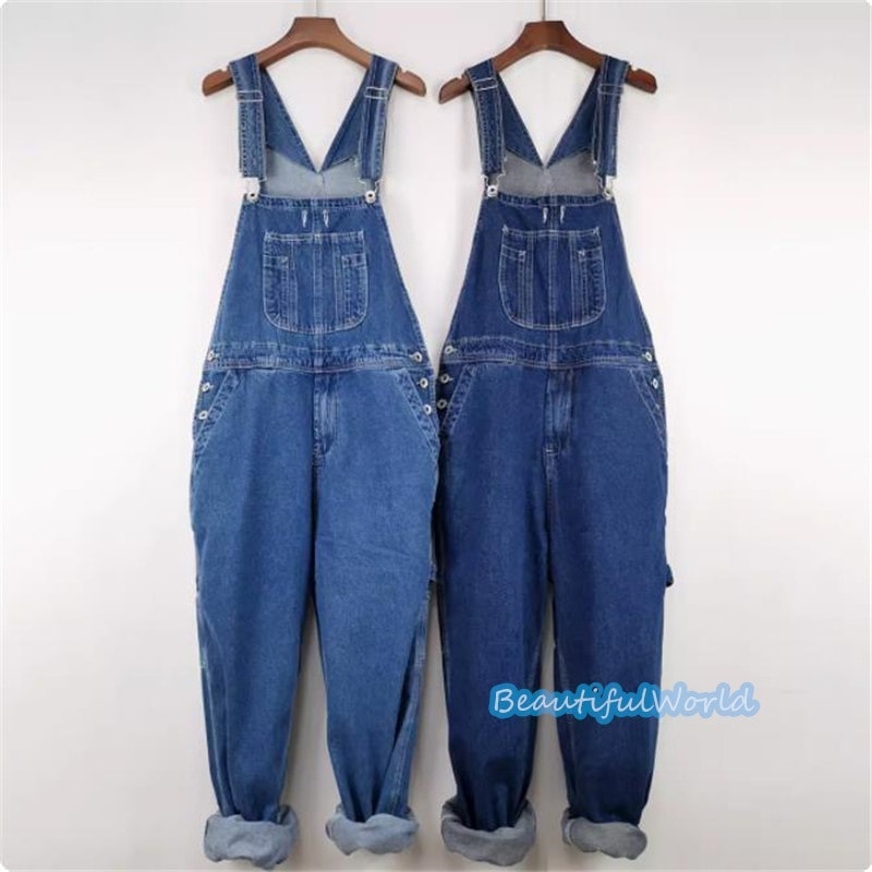 サロペット メンズ オーバーオール デニムオーバーオール つなぎ オールインワン サスペンダー ストリートアメカジ 作業服 春秋 お洒落24bdk33