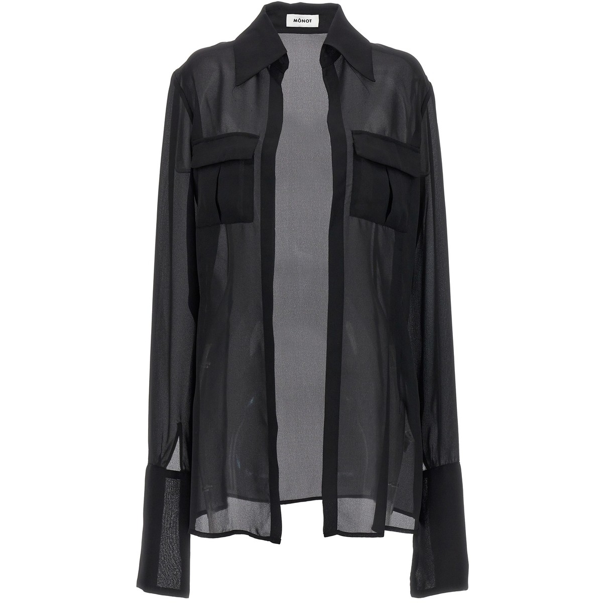 SS23208BLACK ブラック 春夏2023 シャツ レディース ju