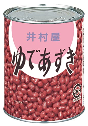井村屋 ゆであずき2号缶 1,000g×12個