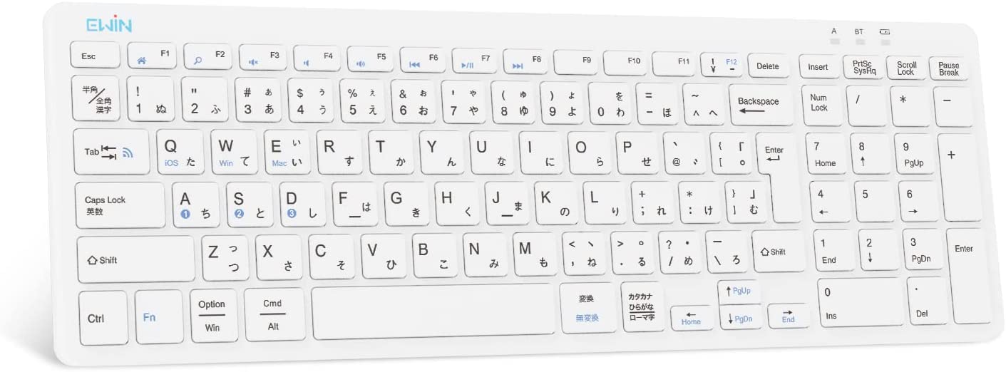 【本日限定価格】 Ewin ホワイト タブレットなど同時使用対応 スマホ ipad iphone 無
