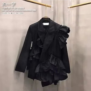 スーツレディースファッションアウター おしゃれ百掛け切り替えレディーススーツ