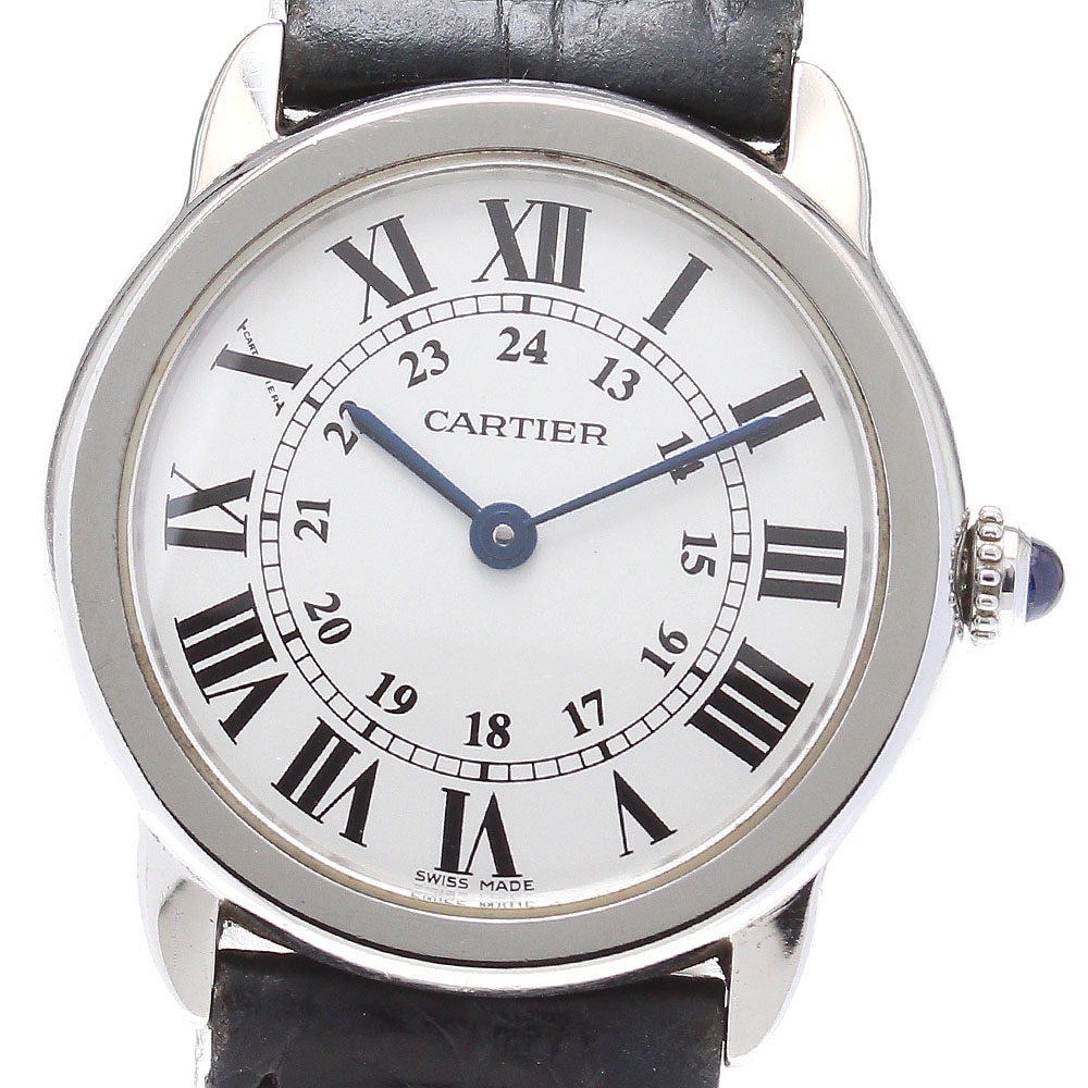 カルティエ CARTIER W6700155 ロンドソロ SM クォーツ レディース _830474【中古】