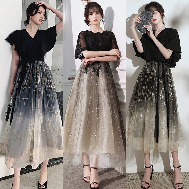 [急速出荷]披露宴 結婚式 卒業式 お呼ばれドレス 同窓会 演奏会 式 ドレスイブニングドレス レディース 新ドレス オーダーメイド対応可能 パーティードレス 綺麗