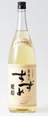 【送料無料】八鹿酒造 銀座のすずめ 琥珀 麦 25度 1800ml (1.8L)6本【北海道沖縄県東北四国九州地方は必ず送料が掛かります】