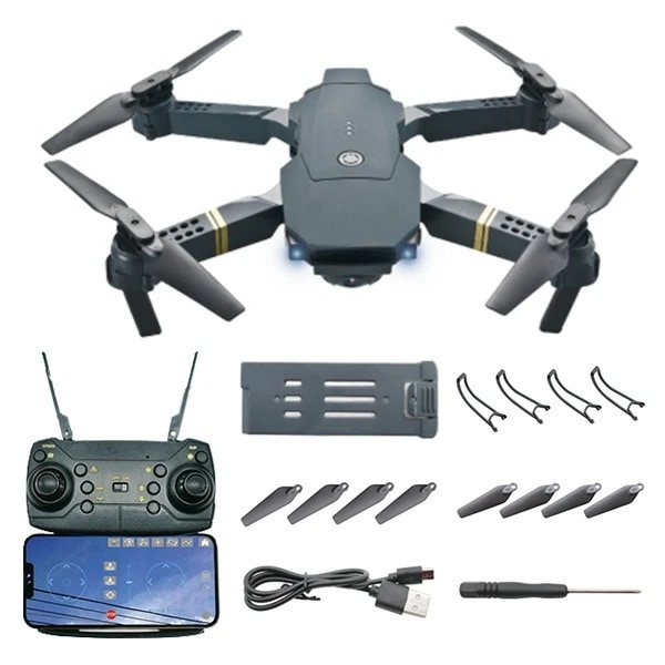 カメラ付きドローン 小型 初心者 100g未満 FT-S730 ブラック