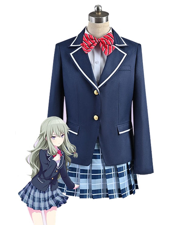 プロジェクトセカイ カラフルステージ 草薙 寧々 神山高校制服 風 コスプレ衣装 制服