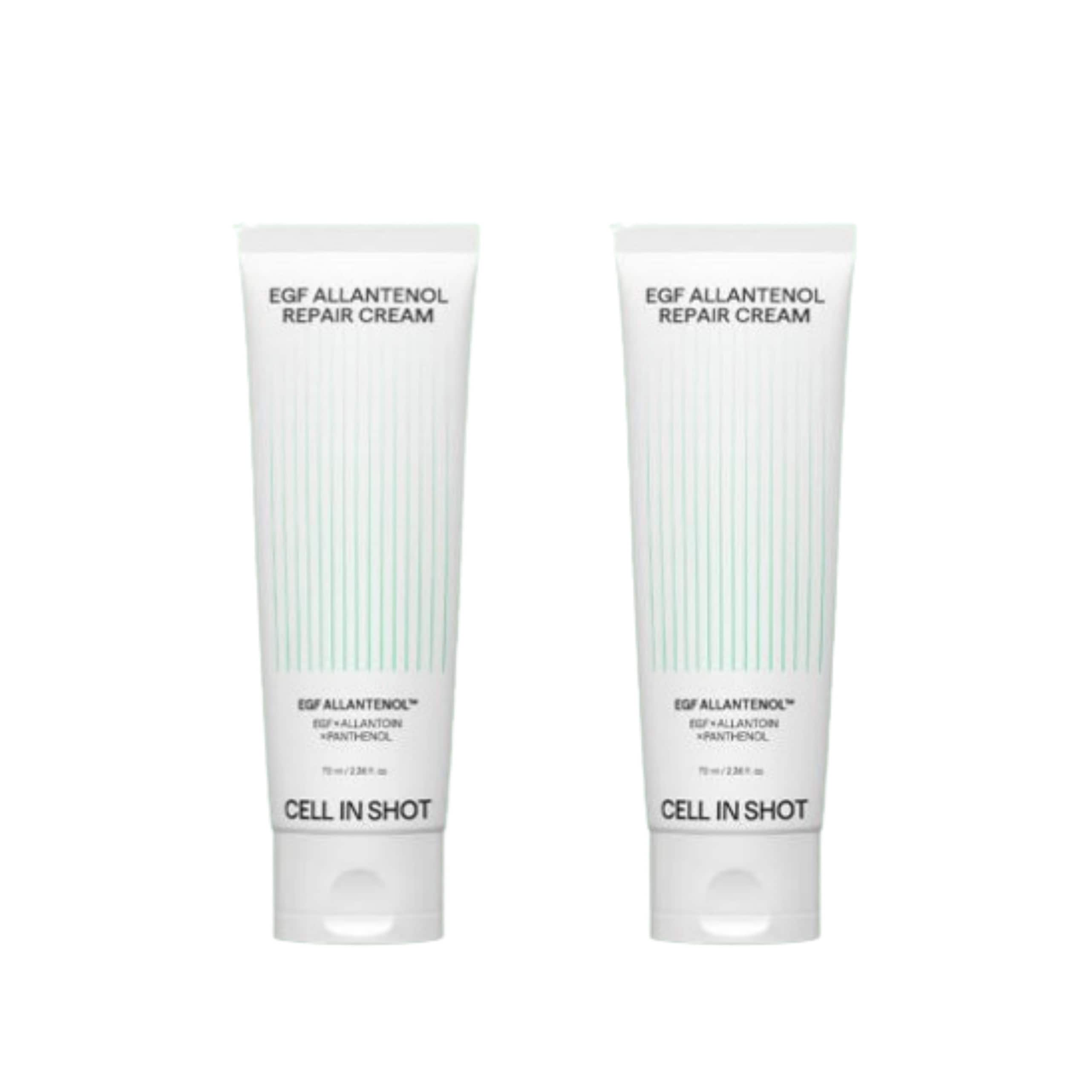 EGF アランテノール リペアクリーム 70ml+70ml #鎮静クリーム #ダメージケア #トラブルケア