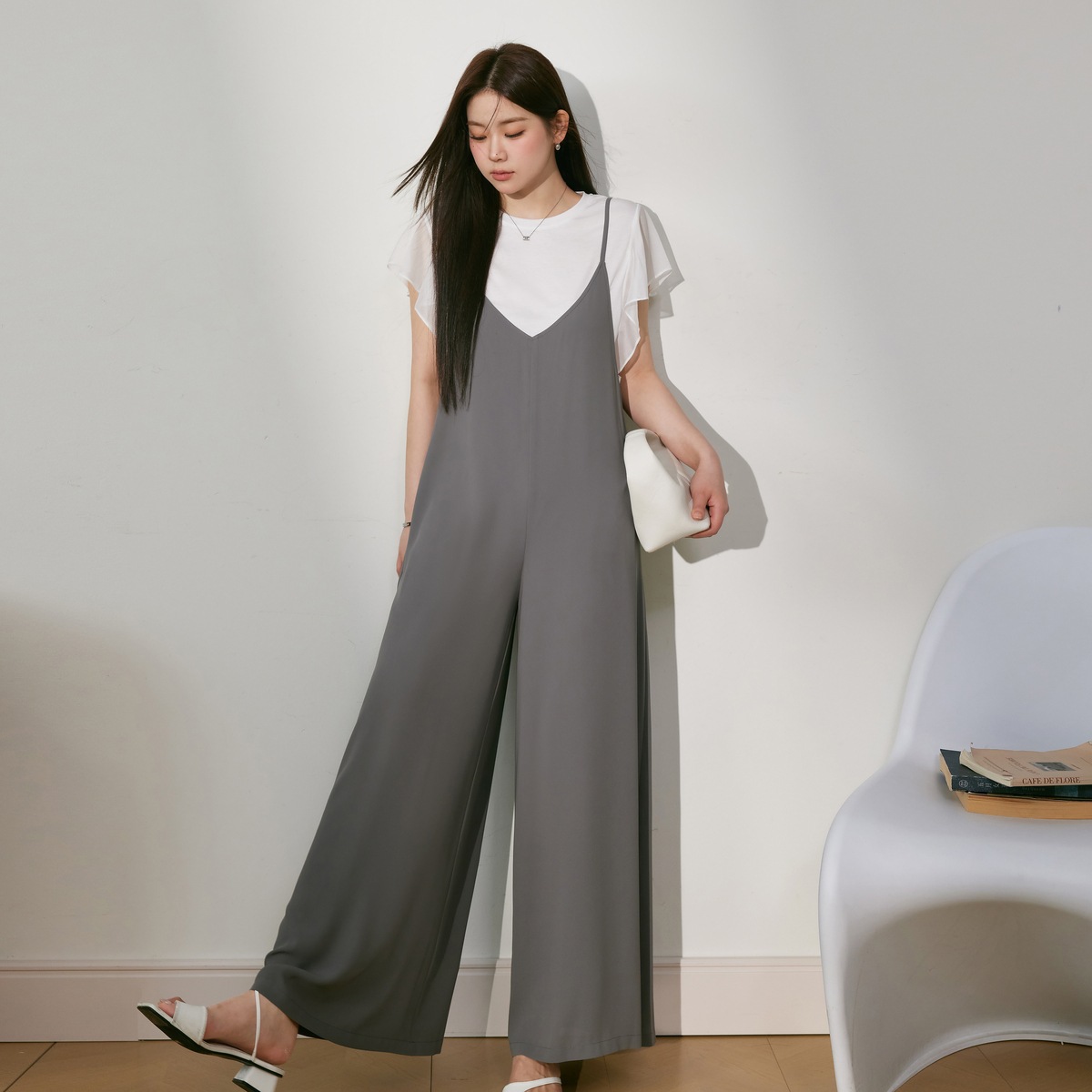 レディース パンツ サロペット オールインワン ロング かわいい 大人可愛い きれいめ シンプル カジュアル 上品 おしゃれ かっこいい こなれ感 ラフ ルーズ 個性的 主役級 存在感 抜け感