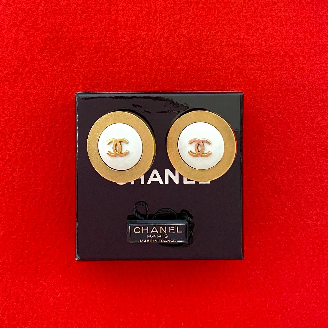 ヴィンテージ ココマークイヤリング GP ゴールド 47020