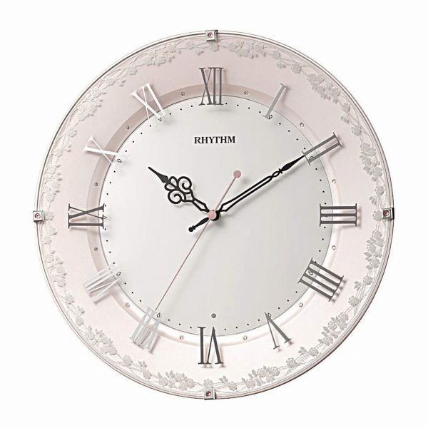 取寄品 正規品 RHYTHM リズム時計 8MY538SR13 スタンダード アラカルト538 アナログ表示 掛け時計 15,675円