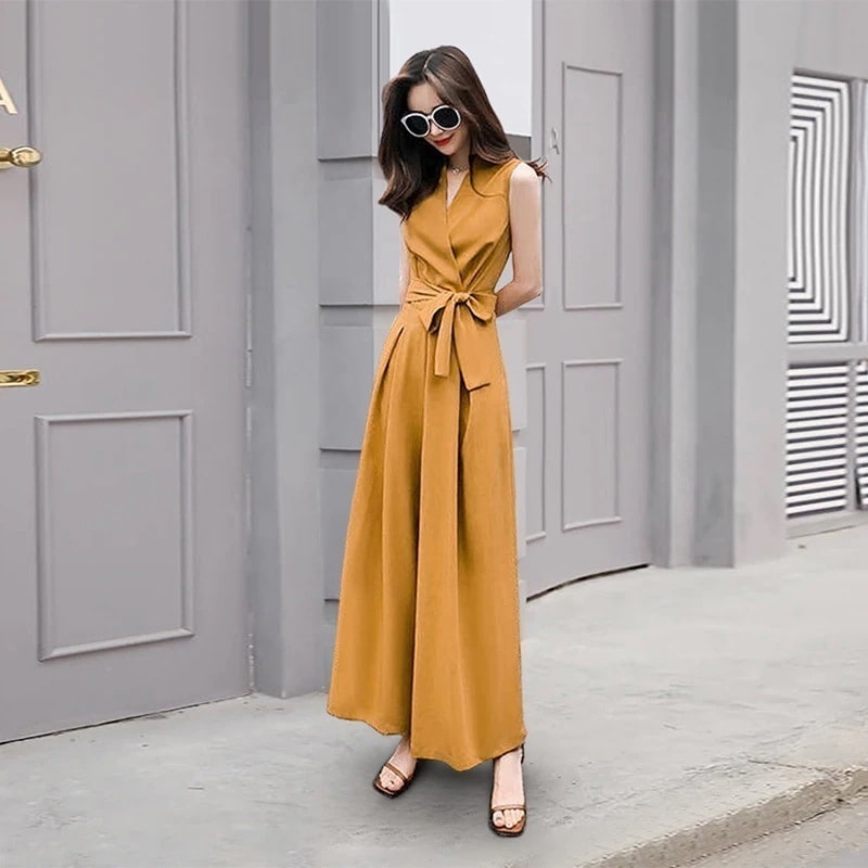 ドレス ロングワンピース レトロ 新作 花柄ワンピース 韓国ファッション レディース ワンピース