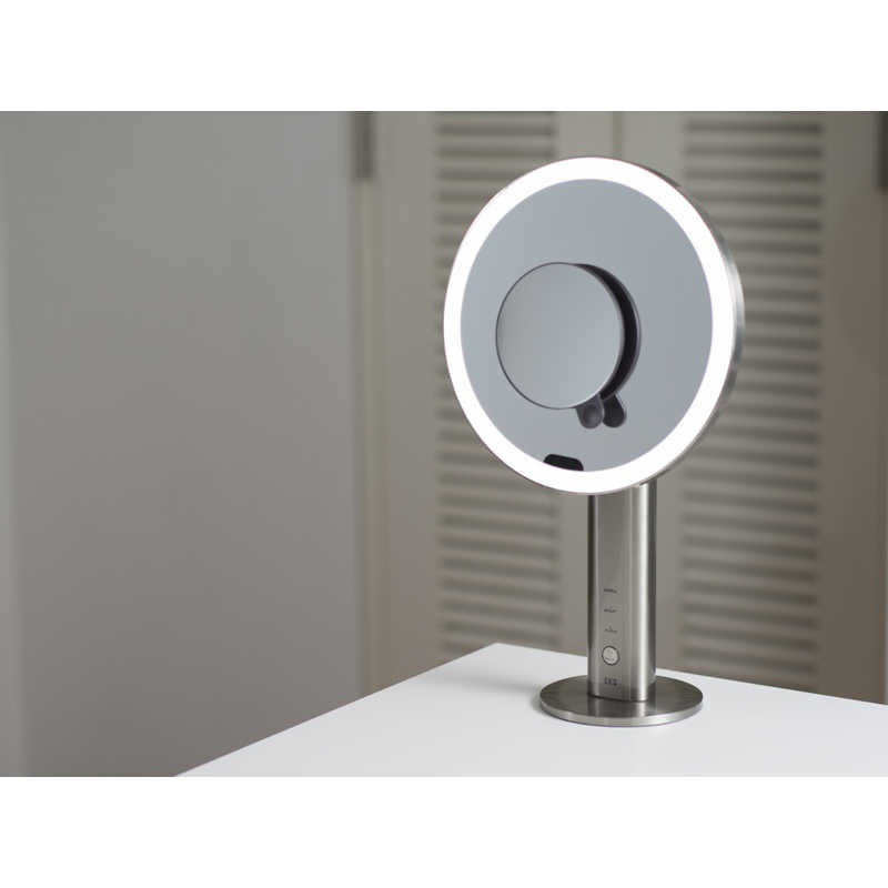 EKOJAPAN　イミラ ウルトラクリアセンサーミラー コードレス 拡大鏡付き　EK5288(MT