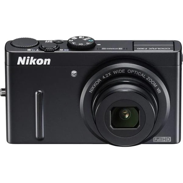 ニコンニコン NikonデジタルカメラCOOLPIX P300 ブラックP300 1220万画素 裏面照射CMOS 広角24mm 光学4.2倍 F1.8レンズ フルHD