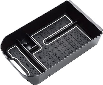 他サイト： トヨタ RAV4 50系 専用 コンソールボックス 小物収納 トレイ センターコンソール ラバーマット付 小物入れ 滑り止め 内装パーツ( ホワイト)の商品画像