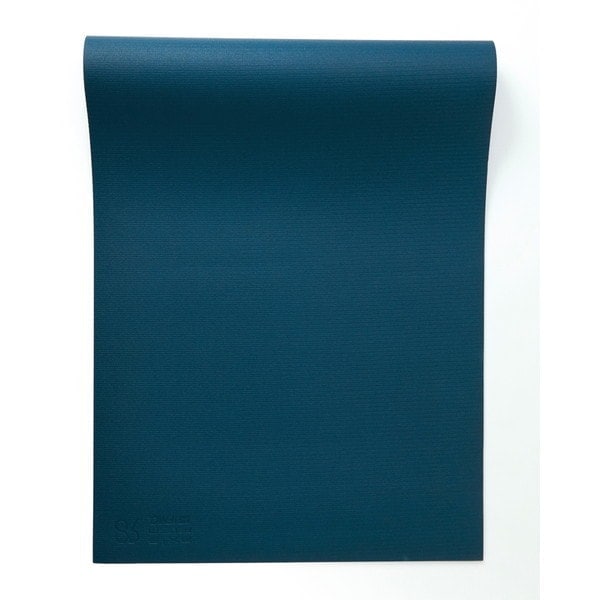 リアルストーン 5mmPVCヨガマット RA-G002-BLG ブルーグリーン 厚め IFMC加工 66×180×0.5cm 2.6kg メンズ レディース ヨガ ピラティス 筋トレ