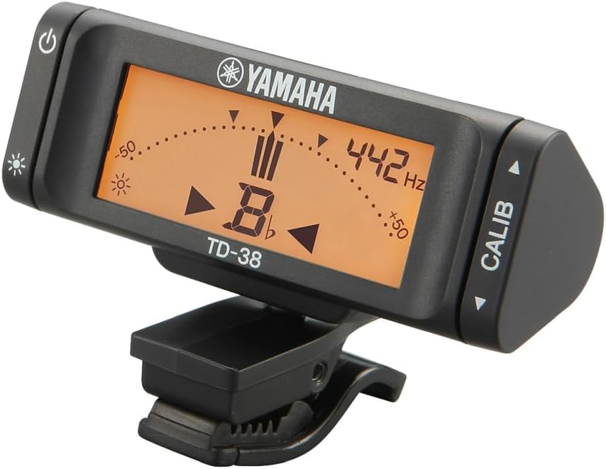 ヤマハ YAMAHA クリップオンチューナー TD-38S 超小型 軽量 トランペット コルネット トロンボーン 用