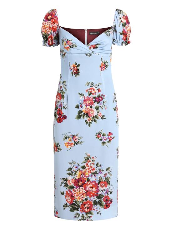 DOLCE & GABBANA Women Mid Skirts F612STFSA8P HC5ZO Clear Blue