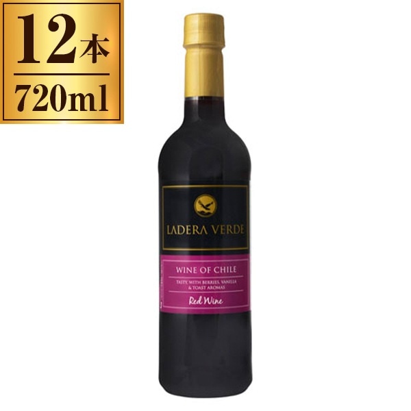 ETC ラデラ ヴェルデ 赤 720ml x12 メーカー直送