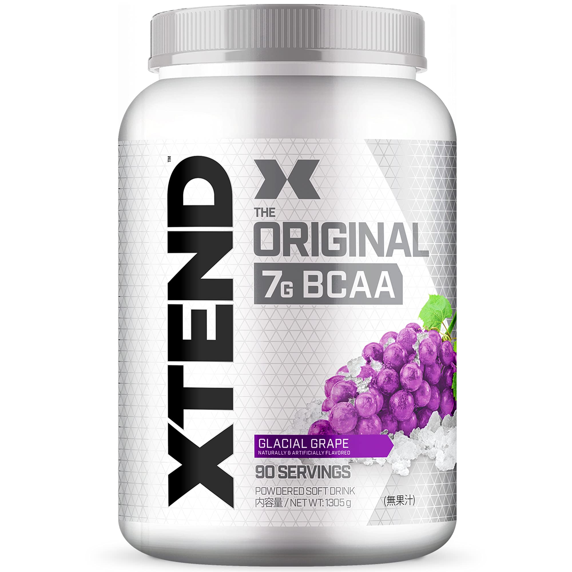 Scivation Xtend BCAA 7000mg Glacial Grape 90杯分 (グレープ) 国内正規品 サイベーション エクステンド 必須アミノ酸 1,305g グルタミン 2,500 7,544円