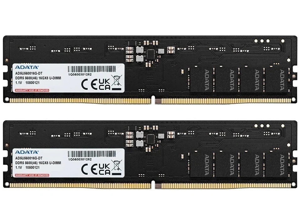 AD5U560016G-DT [DDR5 PC5-44800 16GB 2枚組]デスクトップPC用メモリ