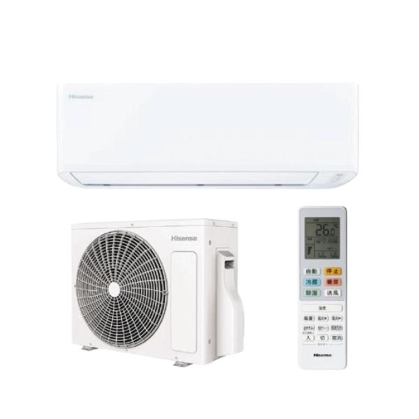 Hisense ハイセンス HA-S28H-W ホワイト ルームエアコン 主に10畳 パワフル冷暖 Sシリーズ