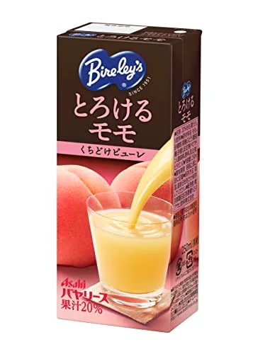 アサヒ飲料 バヤリース とろけるモモ (LL) 紙パック スリム 250ml×24本 [ ももジュース ] [ 果汁 ] [ フルーツ ]