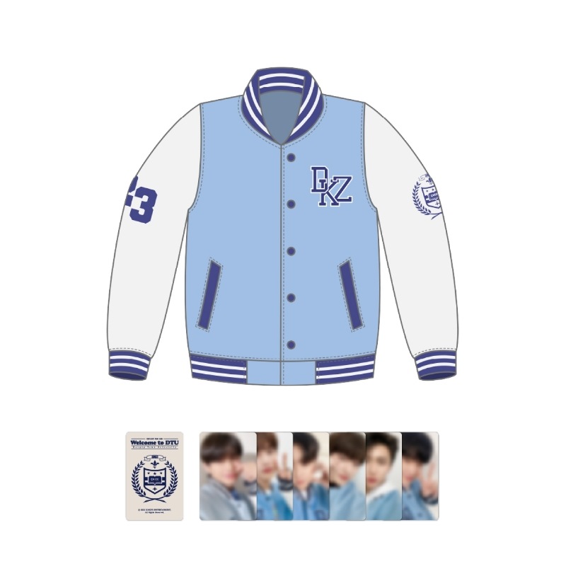 DKZ - 07 varsity jacket 2023 FAN CON [Welcome to DTU]