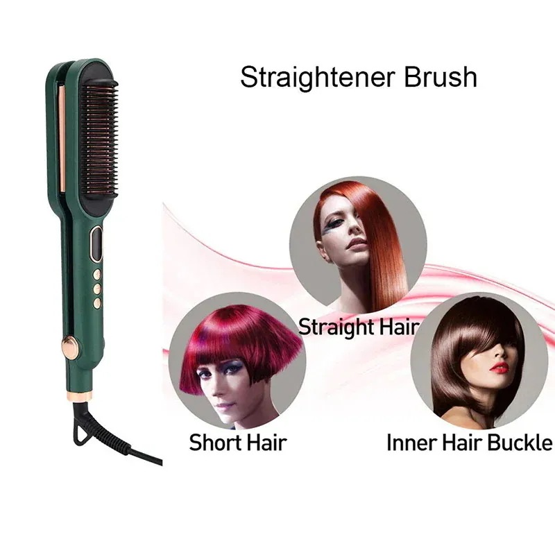 LCDスクリーン 2way 新品カールアイロン ストレートアイロン ヘアアイロン 25mm トリプルバレルヘアアイロン