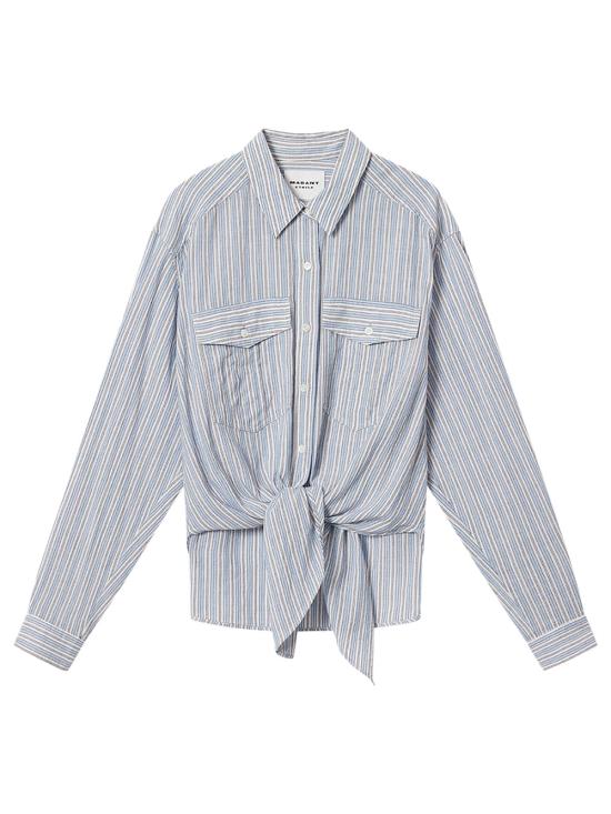 ISABEL MARANT ETOILE Women Shirts CH0131FF D1I04E 30BU BLUE