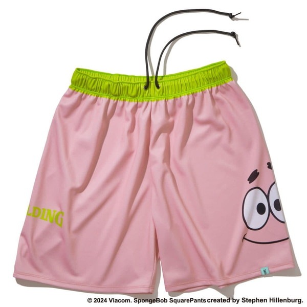 SPALDING スポルディング ジュニア ジャージー ショーツ パトリック スター バスケットボール SJP24173S-6200 ハーフパンツ