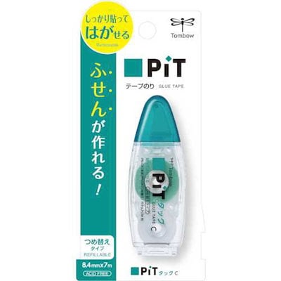 他サイト： トンボ鉛筆　[テープのり]ピットタックC(幅8.4mm×長さ7m)　PN-CKの商品画像