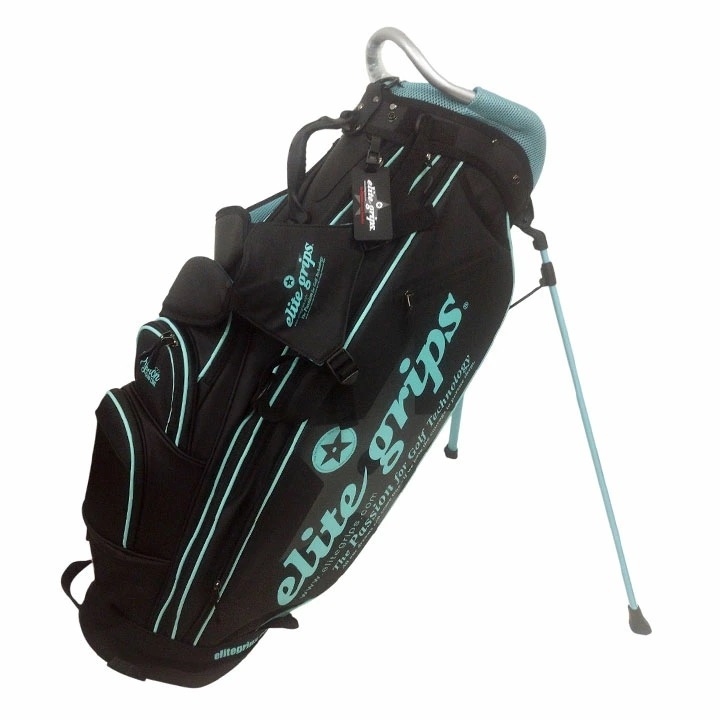 ELITE GRIPS キャディバッグ EB9.5-25 Bタイプ スタンド ブラック 数量限定モデル 正規品