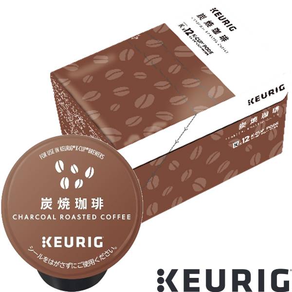KEURIG K-Cup キューリグ ケーカップ カプセルコーヒー カップス 炭焼珈琲 8箱(7g