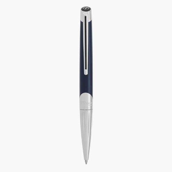 取寄品 正規品 STデュポン 405736 DFI MILLENIUM デフィ ミレニアム ボールペン シルバー＆ブルー