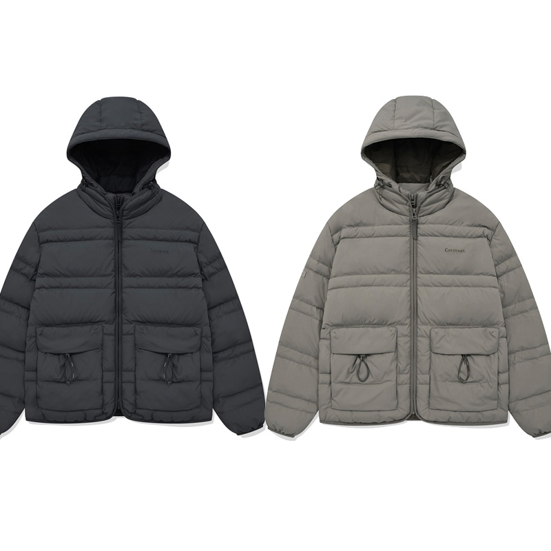 RDS HILITE 2WAY HOODED DOWN JACKET / Gray / Beige CO2304DP23GR / CO2304DP23BE