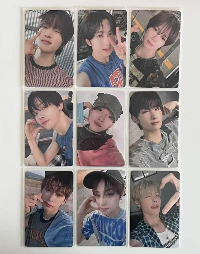 公式品　&team andteam yzy 一直娱 青岛 / offline　特典トレカ　9枚 　全員　セット