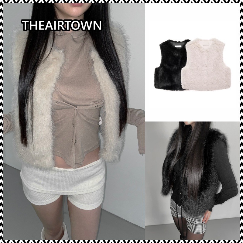 THEAIRTOWN partment fur vest jk