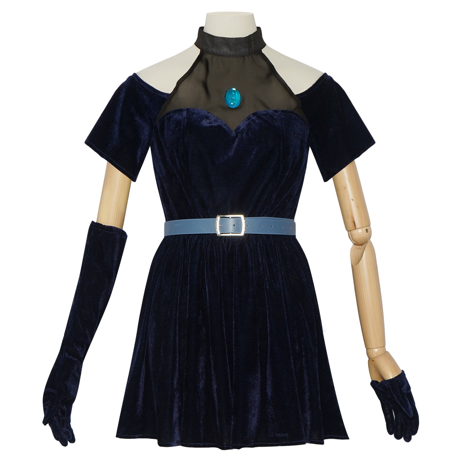 【限定特典】異形舞台cos服ハロウィーン美智鉄線蓮ワンピースコスプレ衣装