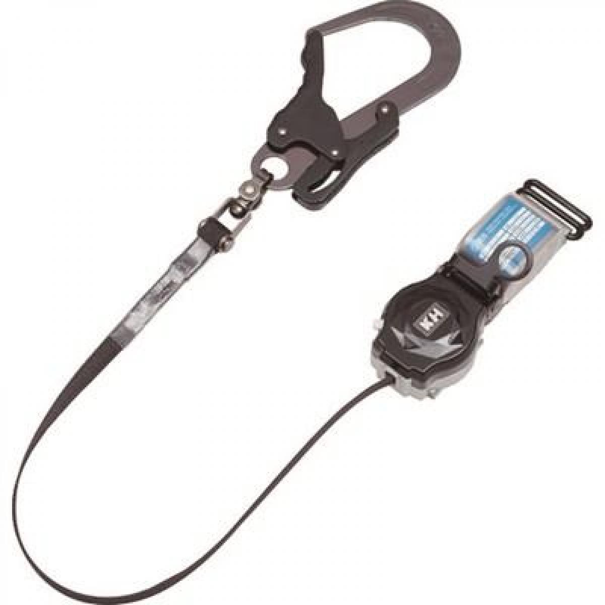 基陽 KH S1JDAK-17 シングル巻取式ランヤード アリールロック アルミレバー 胴ベルト専用 墜落制止用器具