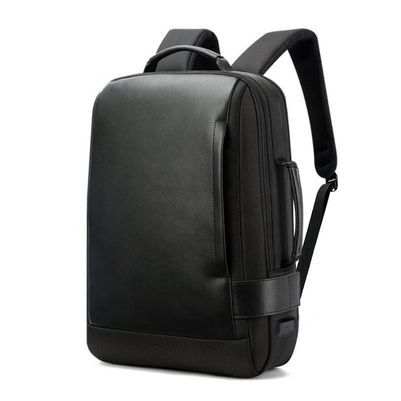 新品更新 ビジネスリュック バックパック 15.6インチノートパソ対応 リュックサック メンズ パソコンバッグ 大容量 コンパートメント 盗難防止 防水 USB充電ポート搭載 ブラック BOPAI