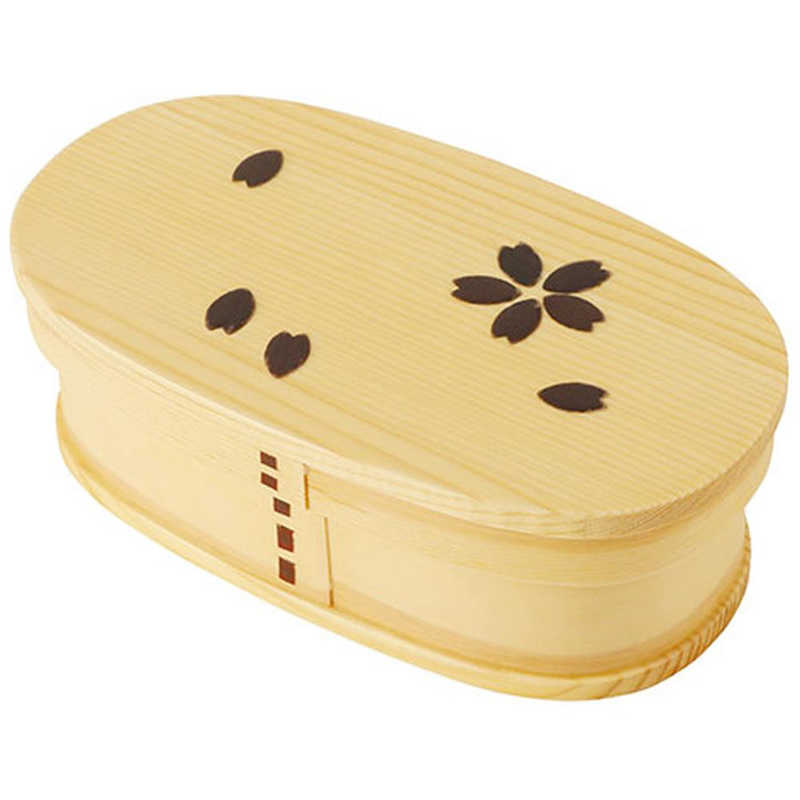 ヤマコー　てまひま工房 桜柄 曲げワッパ弁当箱 タイプA　YAMACO78818