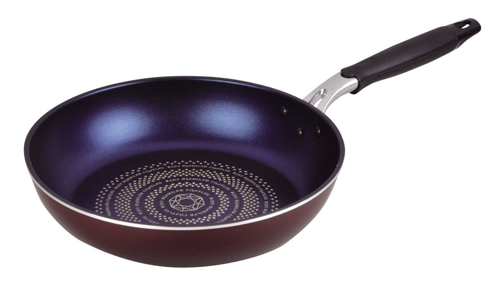 パール金属 フライパン 28cm IH対応 ライズ ブルーダイヤモンドコート HB-318