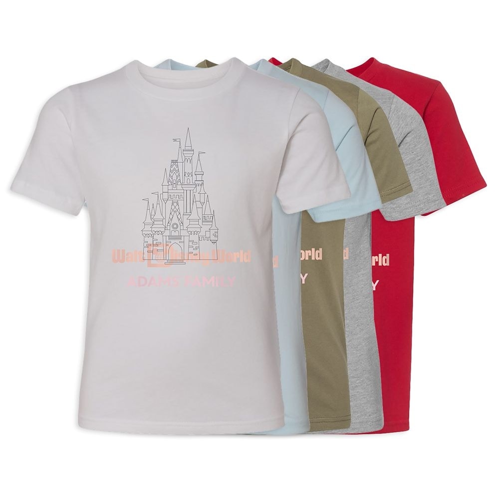 ディズニーキッズシンデレラキャッスルウォルトディズニーワールドTシャツ カスタマイズ