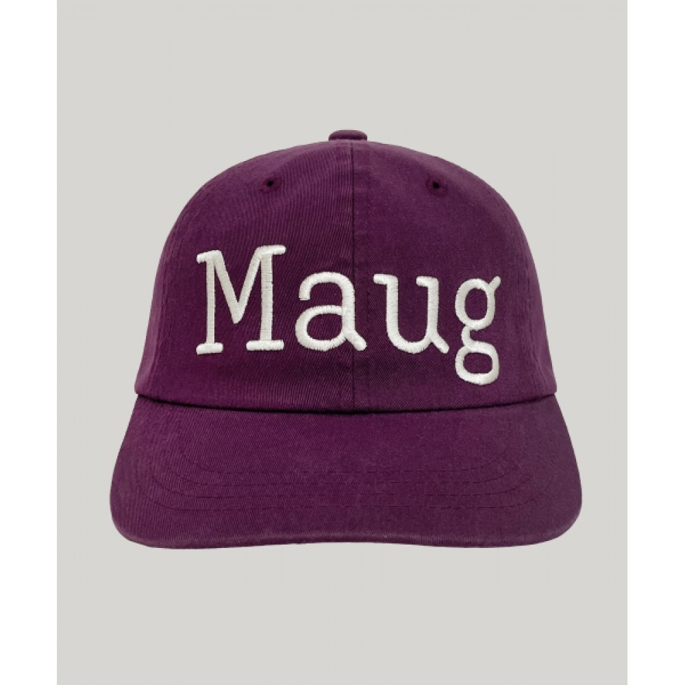 MAUG バンウォッシングワイドボールキャップパープル