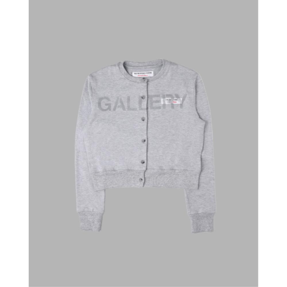 THE MUSEUM VISITOR SPRAYED GALLERY CARDIGAN 14863